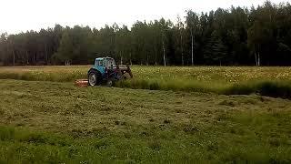 Mtz-80 + Perugini TT-220 Concept in Estonia