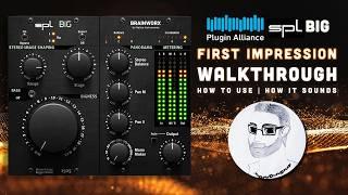 This is BIG! SPL BIG - Stereo Enhancer Plugin || First Impression - Usage & Sound - Walkthrough