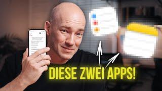 Wie ich mein GESAMTES Leben mit nur 2 iPhone Apps organisiere