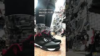 On-Feet Look: Walmart FUBU Collab BRED Sneakers Review#sneakers #FUBU #Walmart #BRED