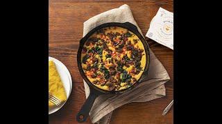 Misha's Smoked Cheddar Frittata