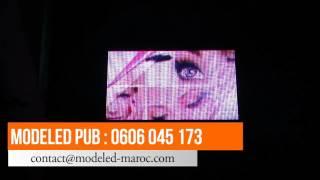 Ecran Publicitaire Maroc LED 100 cm * 64 cm P10 SMD Video outdoor