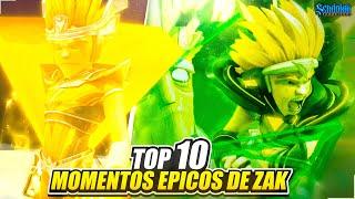 TOP 10 MOMENTO EPICOS DE ZAK EN SENDOKAI