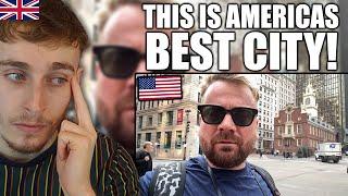 Brit Reacts to Brits First Impression of BOSTON, MA