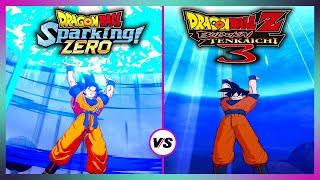 Dragon Ball Sparking Zero vs Budokai Tenkaichi 3 - Super & Ultimate Attacks Comparison