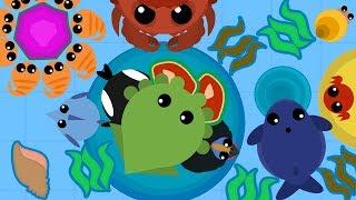 ЭВОЛЮЦИЯ ПОЕДАНИЯ - MOPE.IO МЯСНАЯ СХОДКА В ИГРЕ МОПИО