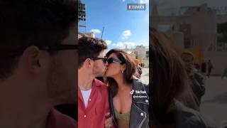 The KISS Of Love️ #PriyankaChopra & #NickJonas In Rome | #shorts