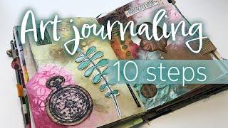 Art journaling for beginners