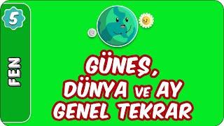 Güneş, Dünya ve Ay/ Genel Tekrar+ Soru Çözümü  | 5. Sınıf Türkçe evokul Kampı