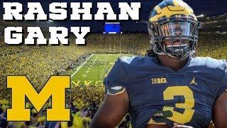 #1 FREAK ATHLETE in College Football  Rashan Gary 2018 Michigan Highlights