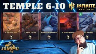 Temple 6 to 10 Guide - Infinite Magicraid
