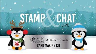 Gina K. Designs X ThermOWeb Card Kit Fun!