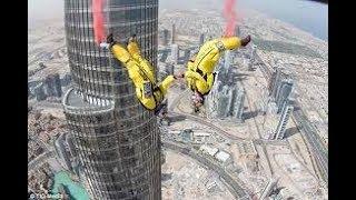 Jumping from Burjh khalifa must watch