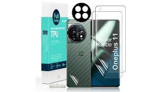 Oneplus 11 5G  TPU Protector With plastic positioner & In-Display Fingerprint Support From Ibywind