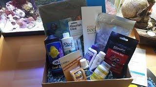 "My Aquarium Box" UK+ bonus August 2017 marine version unboxing