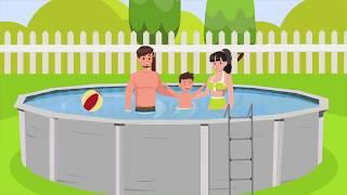 Family Leisure Above Ground Pool Installation