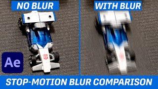 PIxel Motion Blur Stop-Motion Comparison (Adobe After Effects)