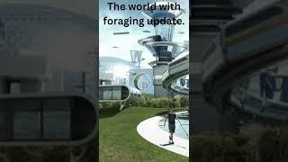 The world with foraging update (Hypixel skyblock) #hypixelskyblock #hypixel #foragingupdate