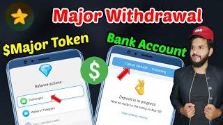 Major Token Withdrawal  | Major $Major Bybit, bitget, gateio, MEXC, Okx Withdrawal in bank account