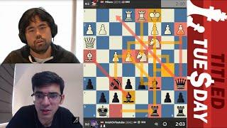 Winning brings $1,000 DOLLARS! Hikaru Nakamura vs Anish Giri