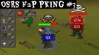 OSRS F2P PKING IRONMAN WITH 40 DEF *MONSTER BUILD* EPISODE 3