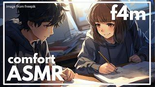 Best Friend Helps You Sleep | F4M | Comfort RP ASMR