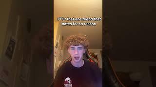 POV THAT ONE FRIEND WHO ALWAYS BE HATING ON YOU #shorts #funny