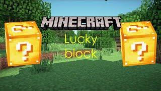 Minecraft Luckyblock Survival! Everything is a lucky block...