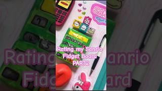 Sanrio Fidget Board PART2#craft #diy #fidget #fidgetboard #sanrio #apt