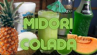 Midori Cocktails - Make a Midori Colada