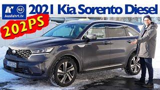 2021 Kia Sorento 2.2 CRDi Spirit AWD - Kaufberatung, Test deutsch, Review, Fahrbericht Ausfahrt.tv