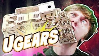 UGEARS - Собираем комбайн из дерева, ДЕЙСТВИТЕЛЬНО СЛОЖНЫЙ КОНСТРУКТОР