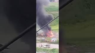 Tribhuvan International Airport after crash