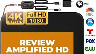 Review Amplified HD Digital TV Antenna Long 180 Miles Range - Support 4K [2020 LATEST]