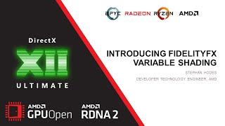 AMD RDNA™ 2 - DirectX® 12 Ultimate: Variable Rate Shading