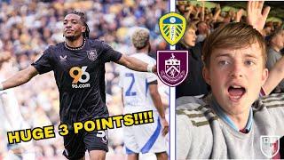 I SAW MY CLUB BEAT THE MOST HATED CLUB IN ENGLAND!!! | LEEDS VS BURNLEY VLOG!!!