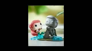 The Little Mermaid Ariel & Statue Eric - Funko Pop! Movie Moment