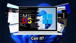 Can MS-DOS Replace Windows 11? #DOScember