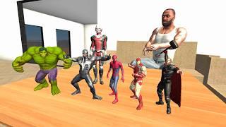 Franklin Play Avengers Mode in Indian Bike Driving 3D