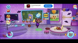 My Talking Tom Friends Day 33 Welcome to Tom home Talking Tom Friends Game #youtube #shortvideo