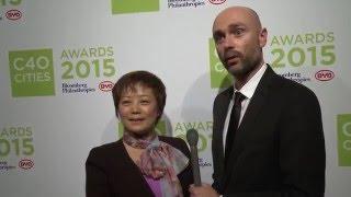 COP21 Interview Series: BYD's Stella Li and C40's Mark Watts at the C40 Cities Awards in Paris