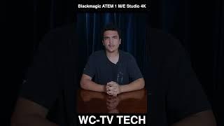 WC-TV Tech: Blackmagic ATEM 1M/E Production Studio 4k -  #shorts #ytshort