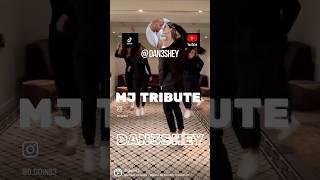 Michael Jackson Dance Tribute by Dan3Shey #shorts #dance #dancecouple #michaeljackson #mjdance #mj