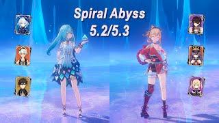 Faruzan | Yoimiya | Spiral Abyss 5.2/5.3 Floor 12 | Genshin Impact