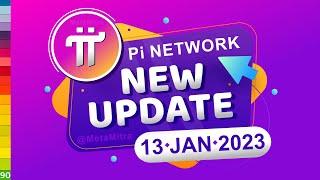 Pi New Update today 13-Jan-2023 | pi network new update by metamitra