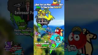 ¿Qué Fue Lo Más Absurdo Qué Hizo Tú País En Una Gu3rr4?  #map #geography #countryballs #mapping