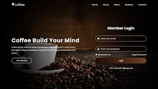 How To Create A Website With Login | HTML & CSS