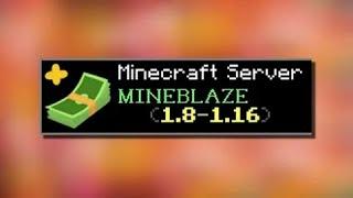 Типичный день на лучшем гриферском сервере Mineblaze