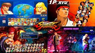 Evolution of Select Screen in ALL Street Fighter Games 1994-2023 | 2K 60FPS #streetfighter6 #sf6