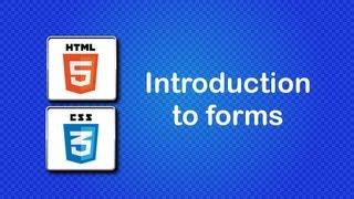 HTML5 and CSS3 Beginner Tutorial 40 - introduction to forms